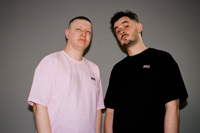 Футболка оверсайз Bromance, Рожевий, M